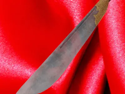 Arabian knife 3D model
