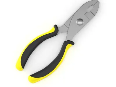5 Pliers Collection 3D model