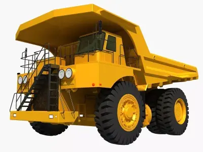 Mining Dump Truck  3D model