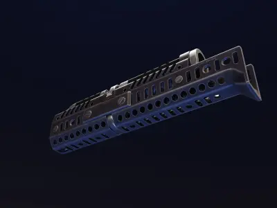 Zenitco Sport 1 Handguard Low-poly 3D model