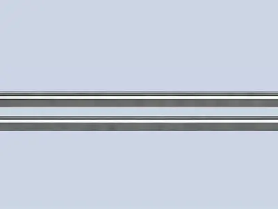 Safety retaining clip 3D model