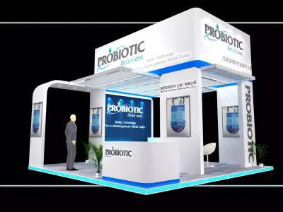 Exhibition - Area - 6X6-3DMAX2009-01 3D model
