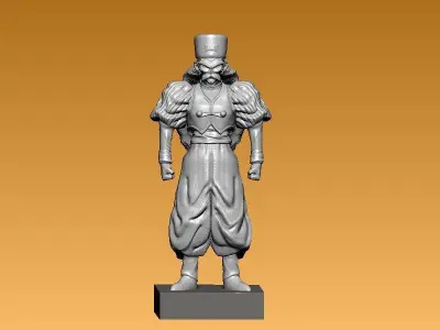 Characters from Dragon Ball Z statue - 3D print 3D print model