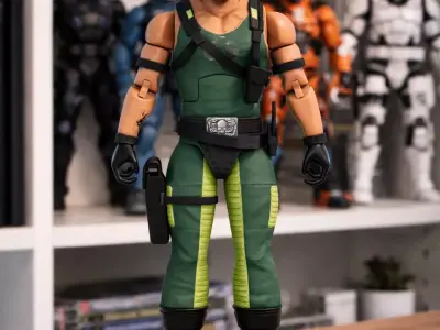 G I Joe Classified Cobra Copperhead Low-poly 3D model