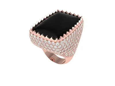 Cushion Ring 3D print model