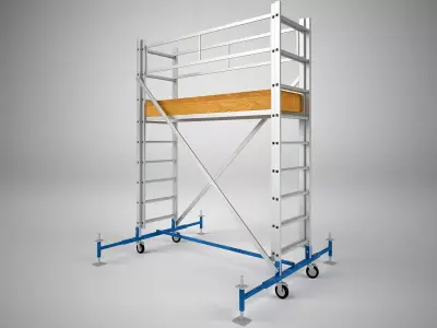 Scaffold tower 13 3D model