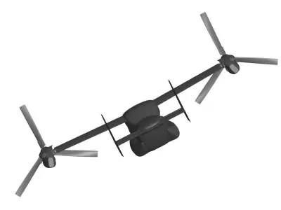 Bell Boeing V-22 3D model purchase