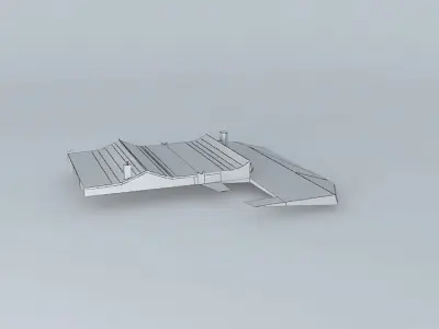 Berck Plage Agora Free 3D model