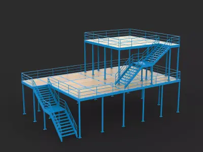 mezzanine floor  3D model