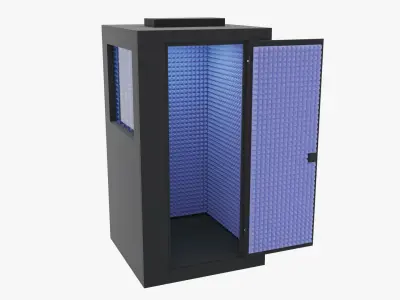  Acoustic Booth And Binaural Microphone 