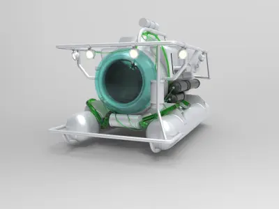 Submersible Underwater Vehicle 3D model