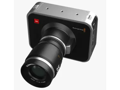 Camera Collection 4 in 1 3D Model Pack