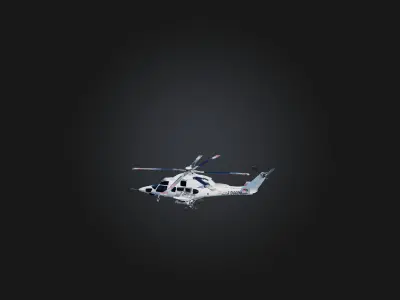 Helicopter 3D model by your3dworld