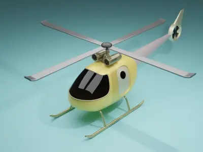 Helicopter  3D model