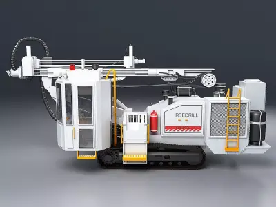 Reedrill drilling machine 3D model