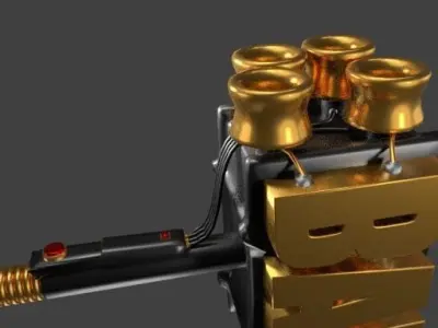 3D Model Ban Hammer 3D model