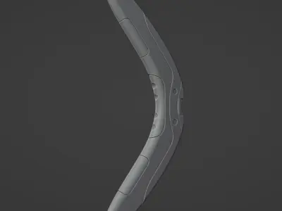 Scifi Boomerang For 3d Print 3D print model