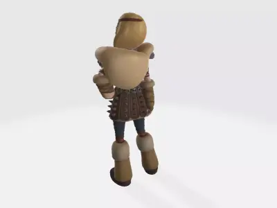 How to Train Your Dragon Astrid Pose 01 3D print model