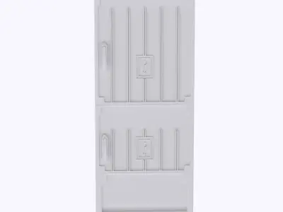 HO Electric transformer station slim train model  3D print model