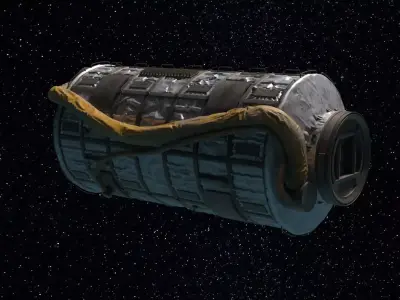 Space Module 010 3D model