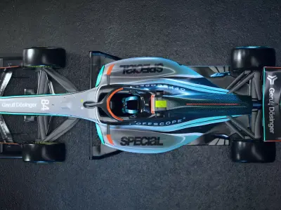 F1 2026 - Generic Formula 1 Car - 8K PBR - Production-Ready 3D model