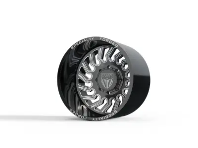 REAR SPECIALITY FORGED D024 WHEEL 3D MODEL 3D model