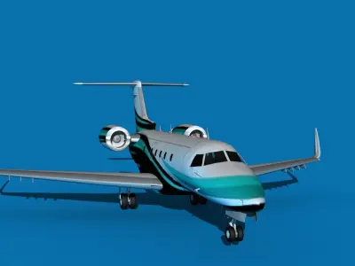 Embraer Praetor 500 V13 3D model