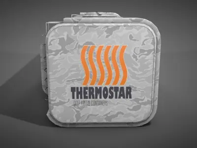 Deep Freeze Container 3D model