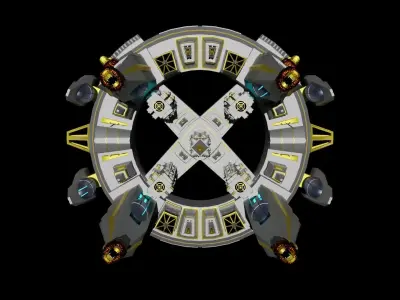 Hacan War Sun 3D model