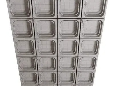 Ceiling 11 Low-poly 3D model