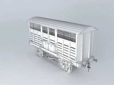 CATTLE BOX GNS No. 2993 Free 3D model