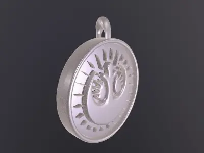 New Jedi Order Pendant magnet  Free 3D print model