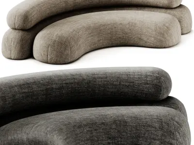 Adrenalina Nefelibata 4 2 Modular Sofa 3D model