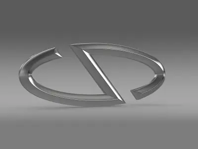 solaris logo 3D model by Sergey