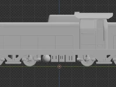 Locomotive SM42 3D model