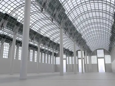 Depot hangar 3D model