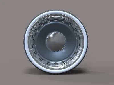 Sport wheel 6 3D model