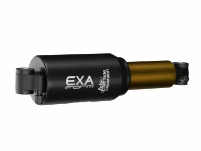 A5 MTB rear shock bronze 3D model