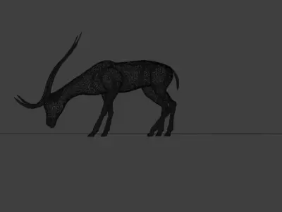 ROBOTIC DEER Free 3D model