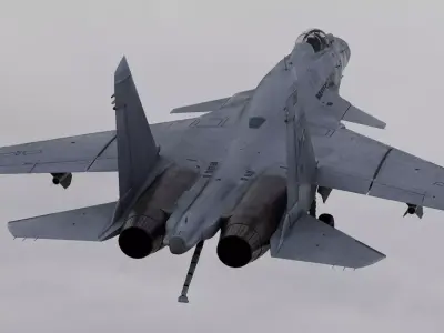 Chinese Shenyang J-15 Feisha or Flying Shark 3D model