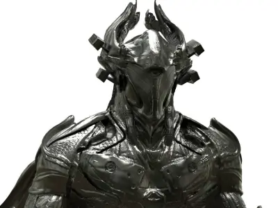 Forrest Armor military future 3D model