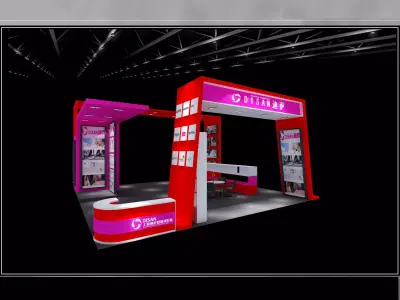 Exhibition - Area - 9X9-3DMAX2009-0131 3D model