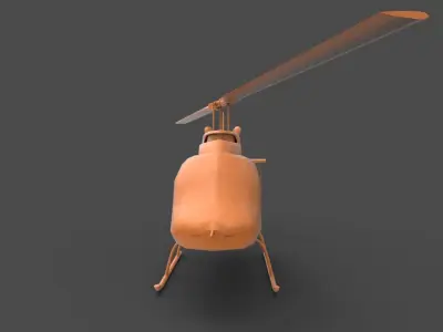 bell helicopter 3D print model