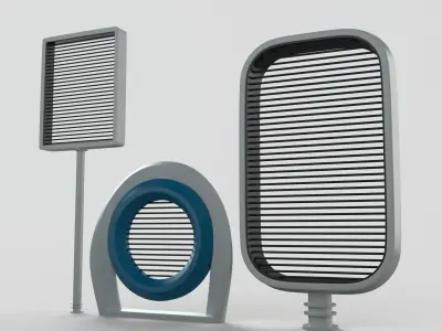 Ewicon Wind Turbine 3D model