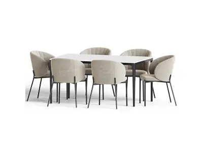 Dining Set 98 3D model