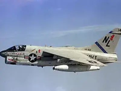 LTV A-7 Corsair II 3D model purchase