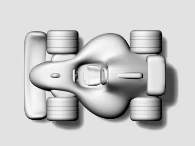 Formula 1 Toy F1 3D print model