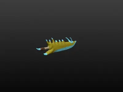 Sword Dragon - Class Code 3D model