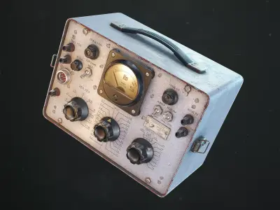 Device P321 Low-poly 3D model