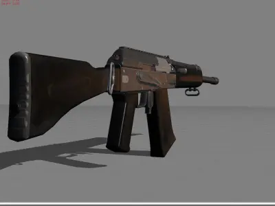 Siaga12 PUBG Low-poly 3D model